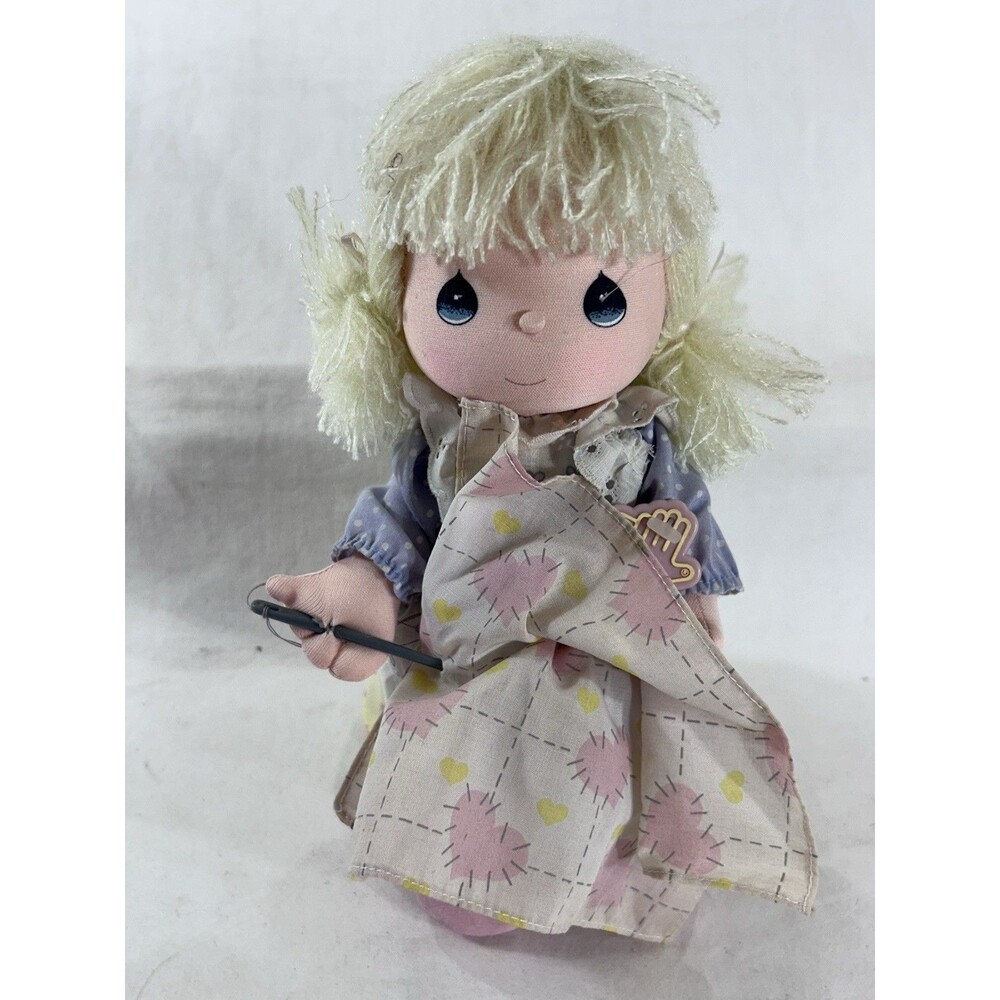 Precious Moments Joni 10" Musical Doll 1989 applause sewing